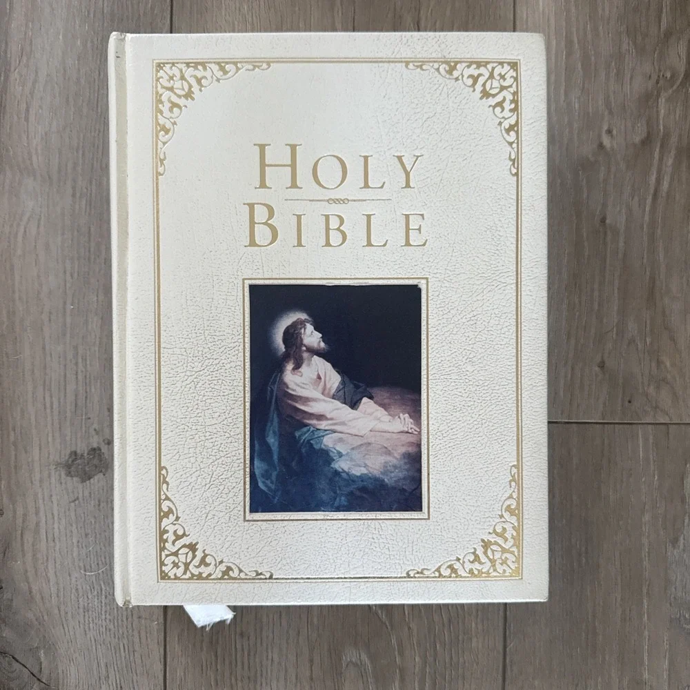HOLY BIBLE KING JAMES VERSION WORDS‎ of CHRIST IN HOLMAN PUBLISHER